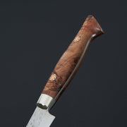 Yu Kurosaki R2 Senko Petty 130mm Western Maple Burl-Knife-Yu Kurosaki-Carbon Knife Co