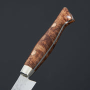 Yu Kurosaki R2 Senko Petty 150mm Western Maple Burl-Knife-Yu Kurosaki-Carbon Knife Co