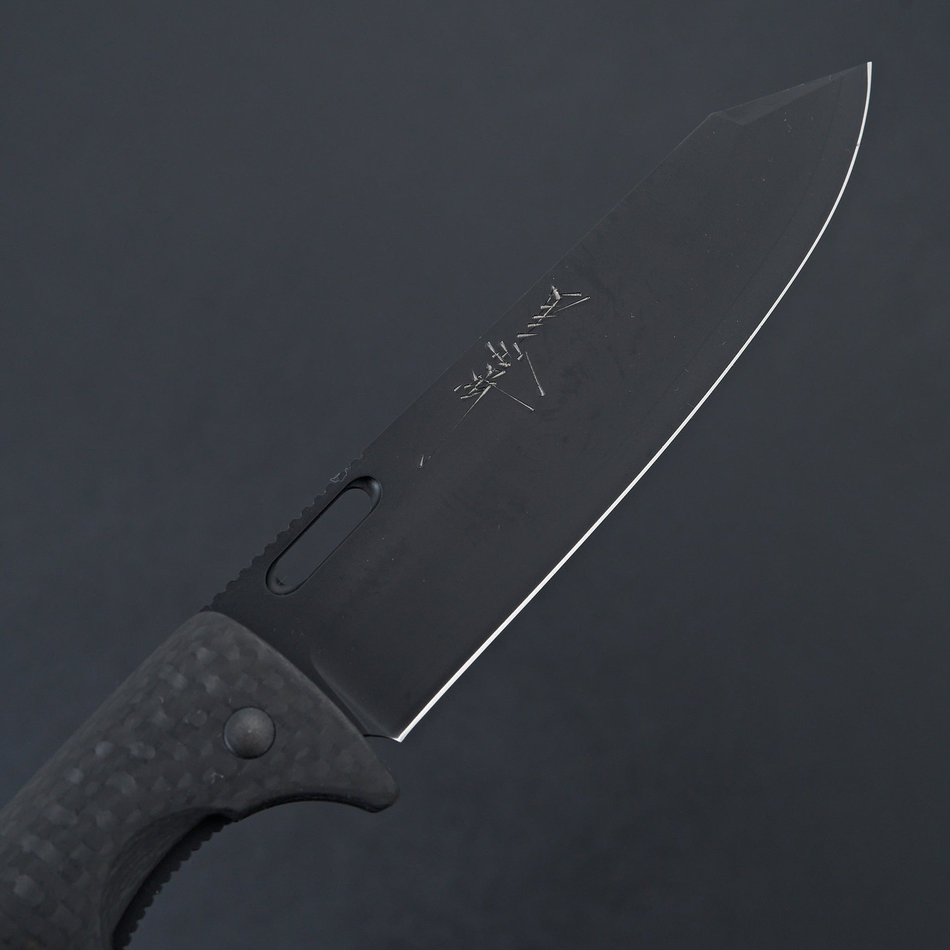 Yu Kurosaki SG2 Folding Pocket Knife Carbon Fiber Handle-Knife-Yu Kurosaki-Carbon Knife Co