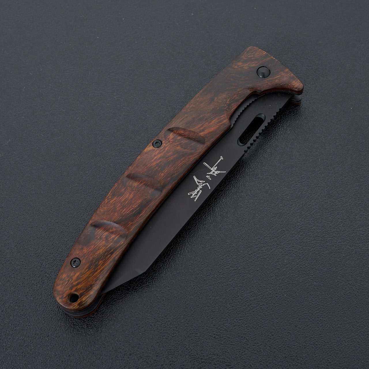 Yu Kurosaki SG2 Folding Pocket Knife Ironwood Handle-Knife-Yu Kurosaki-Carbon Knife Co