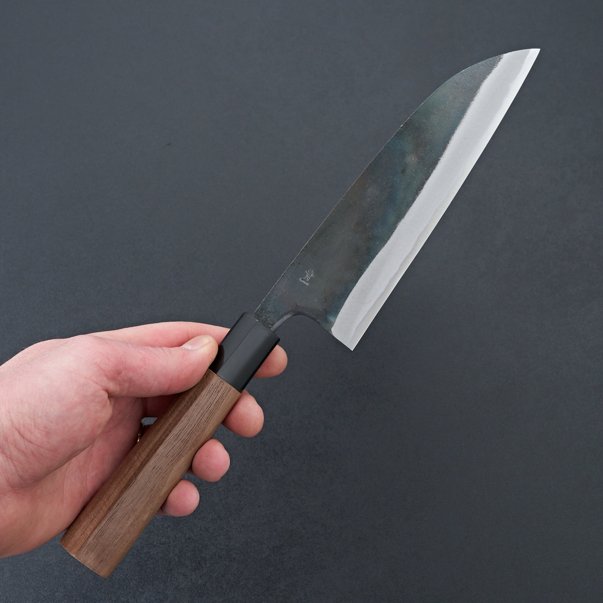 Zakuri Aogami #1 Kurouchi Santoku 165mm