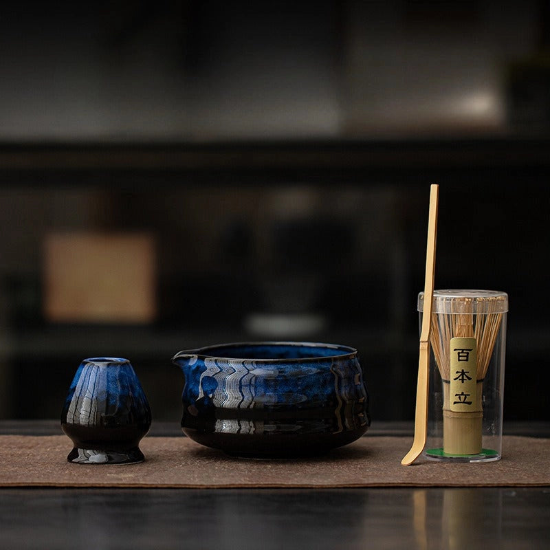 Matcha Set Gohobi Dark Blue 114