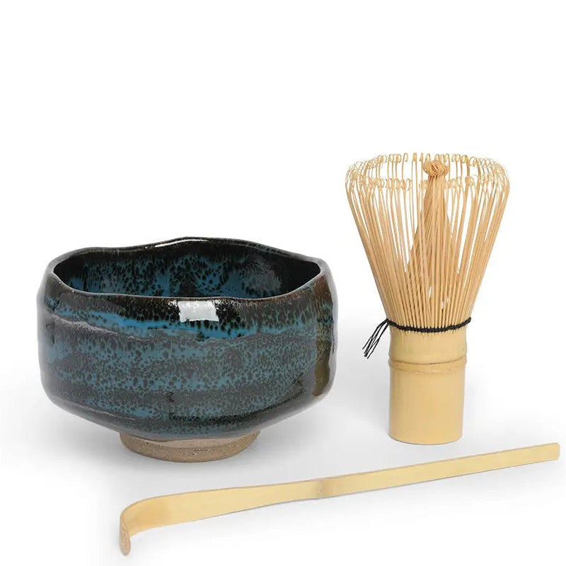 Matcha Set Chawan Blue