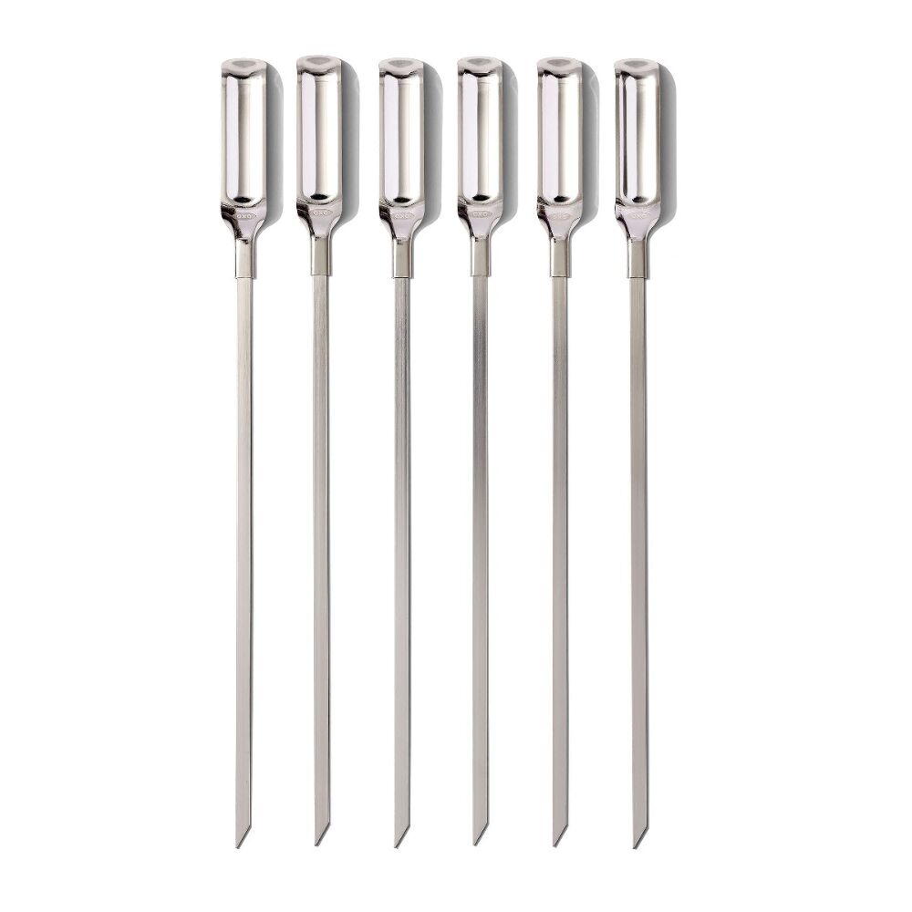 OXO 6 Piece Grilling Skewer Set