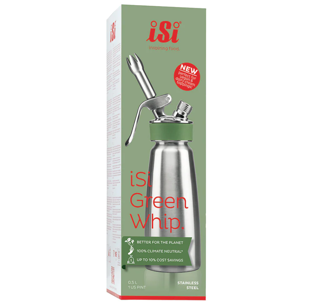 iSi Eco Series Green Whip, 1 Pint-Accessories-ISI North America-Carbon Knife Co