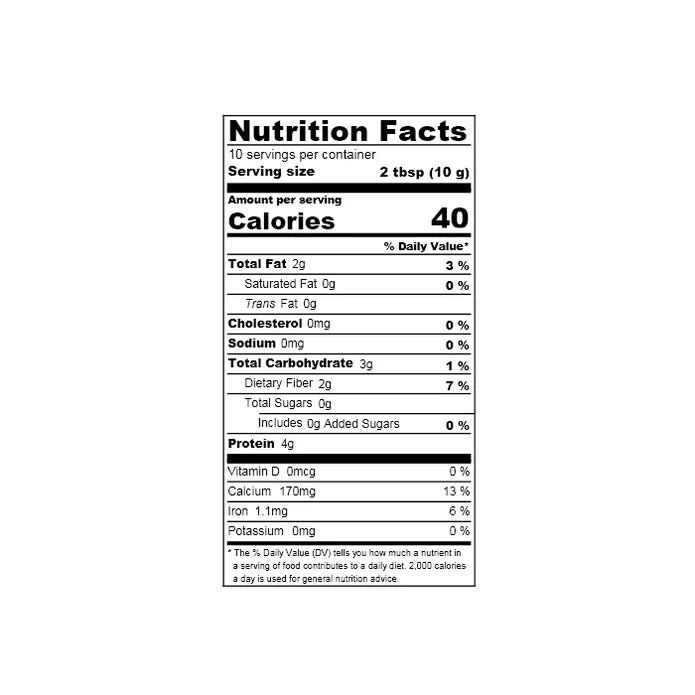 Black Sesame Latte Mix (Unsweetened)