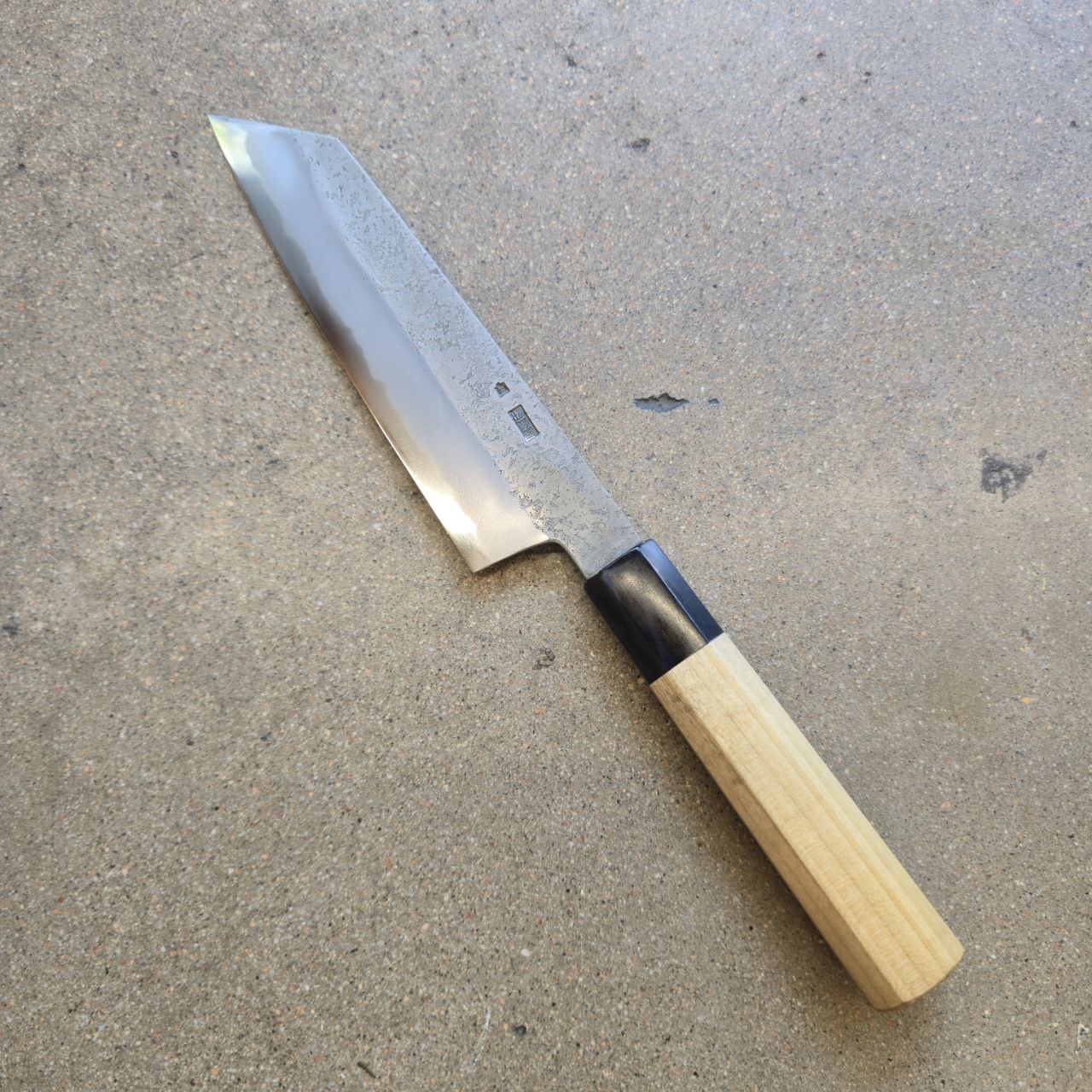 USED TRADE IN Sakai Kikumori Kikuzuki Rin Kiritsuke Santoku 180mm