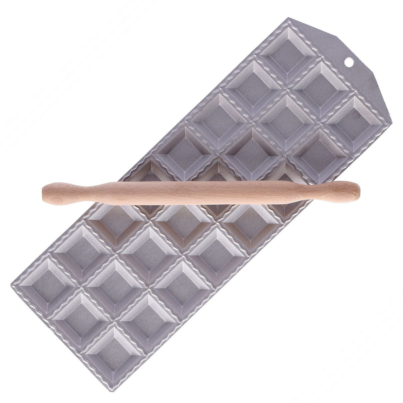 Raviolera 24 Square Ravioli Mold 47x47