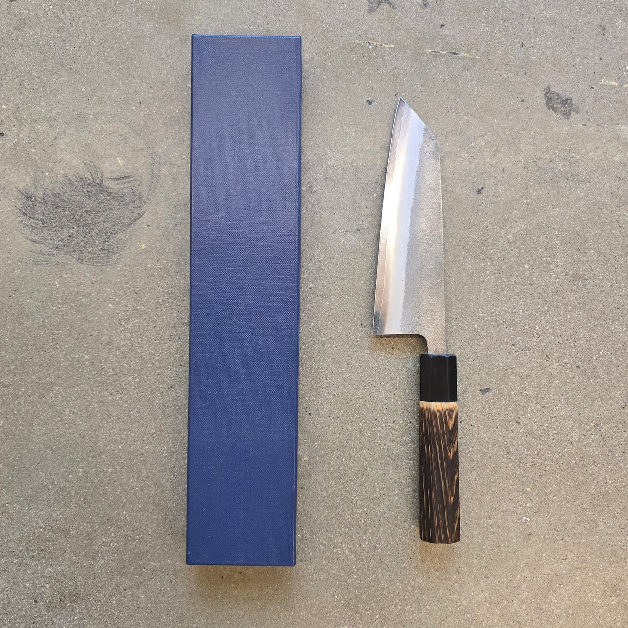 USED TESTER KNIFE Yoshikane Nashiji SKD Bunka 165mm