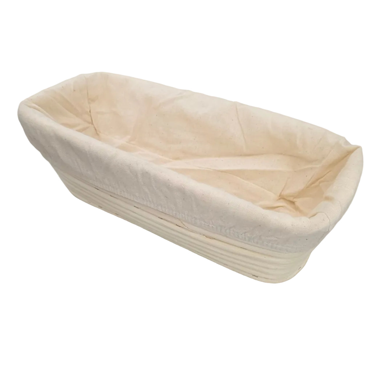Breadtopia Banneton 12.5L x 6W x 4.25H” Oblong with Liner