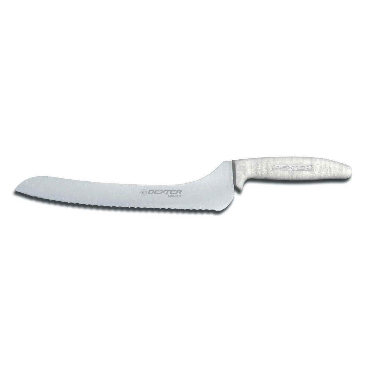 Dexter SANI-SAFE White Offset Bread Knife