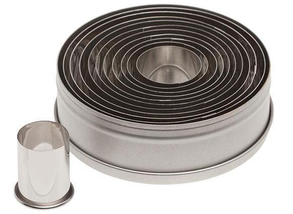 Ateco Plain Round Set 11 Piece-Tools-Ateco-Carbon Knife Co
