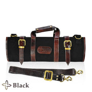 Boldric 17 Pocket Canvas Knife Bag Black-Accessories-Boldric-Carbon Knife Co