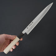 Sakai Takayuki Ginsan Silver #3 Stainless Yanagiba 240mm-Knife-Sakai Takayuki-Carbon Knife Co