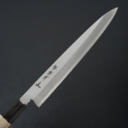 Sakai Takayuki Ginsan Silver #3 Stainless Yanagiba 240mm-Knife-Sakai Takayuki-Carbon Knife Co