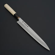 Sakai Takayuki Ginsan Silver #3 Stainless Yanagiba 240mm-Knife-Sakai Takayuki-Carbon Knife Co